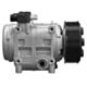 Zexel DKS15CH A/C компрессор 42W-07-11280 для колесного погрузчика Komatsu WA115-3 WA70-6 WA65-6 WA100M-6 WA90-6 WA80-6 WA80M-7 WA70-7 WA100M-7